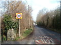 ST2786 : 30 mph speed limit applies at the southern edge of Bassaleg by Jaggery