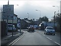 Fallibroome Road approaching the A537 roundabout