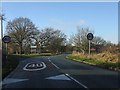 Eastern lane junction, Lower Withington