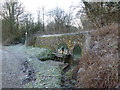 A chilly drinking fountain at Selborne