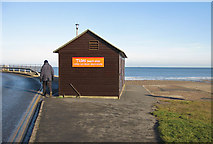 NZ8612 : Tides Beach Shop, Sandsend by Pauline E