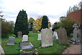 TQ8275 : Graveyard, Church of St Peter and St Paul, Stoke by N Chadwick