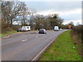 Lay-by on the A465