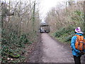 View along Parkland Walk, looking west