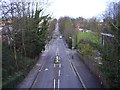 View from Parkland Walk, looking northwest