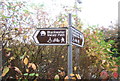 SU8853 : Blackwater Valley Path Sign by N Chadwick