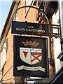 Sign for The New Chandos, Colindale Avenue / Annersley Avenue, NW9