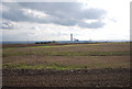 Kingsnorth Power Station in the distance