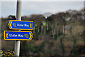 "Ulster Way" signs, Helen