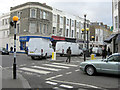 Zebra crossing at junction of St Lawrence Terrace and Chesterton Road