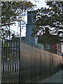 Police Lookout on the walls of Londonderry, above the Bogside