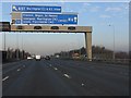 M6 motorway - 1 mile to junction 21, northbound