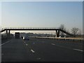 M62 motorway - Home Farm footbridge