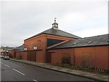 NT3472 : Entrance, Musselburgh Racecourse by Richard Webb