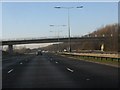 M62 motorway - Huyton sewage works access bridge