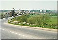 Panorama of Arundel from the A27 bypass in 1988