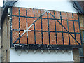 Gable wall on the old vicarage