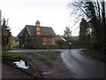 A three lane junction in Over Alderley