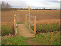 Footbridge near Grange Farm