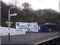 Platform art at Moston railway station