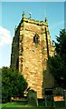 SJ4847 : The Tower of St Oswald's Church, Malpas by Jeff Buck