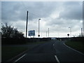 Heron Road approaching Saughall Massie Road