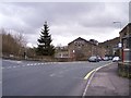 Hollins Road joins Rochdale Road