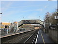 SO9669 : Bromsgrove Station Footbridge Looking North by Roy Hughes