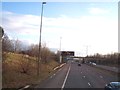 M66 approach to M60 motorway junction