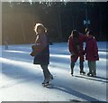 The skating pond at Alford