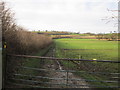 The path heading West from Carr Farm