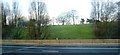 SP0891 : Witton Cemetery from the M6 by Anthony Parkes