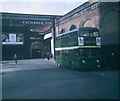 SJ8398 : Bus in Victoria Bus Station, Manchester by David Hillas