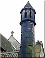 NZ0772 : Ornamental chimney, St Mary's Church, Stamfordham by Andrew Curtis