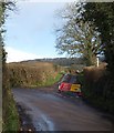 Lane junction near Awliscombe