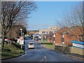 Eastbourne Hospital entrance road