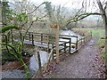 Footbridge below Carreg Cennen Castle