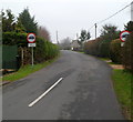 Weight limit along Chapel Lane, Mathern