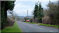 Lone cyclist on Badgeworth Lane