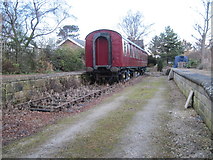 TA0194 : Railway  Carriage  at  Cloughton  Station by Martin Dawes