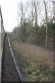 Charter train pauses on the Colnbrook Branch