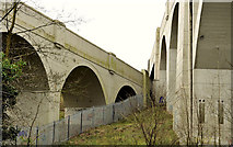 J3583 : Bleach Green viaducts, Whiteabbey (7) by Albert Bridge