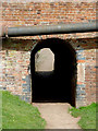 Horse tunnel by the canal at Stone, Staffordshire