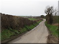 View south along the Bright Road