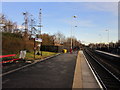 Looking east from Garforth Railway Station