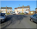 Turning circle at the top end of Birchgrove Close, Malpas, Newport