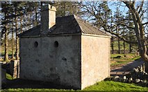 NH7949 : Watch House, Croy Parish Church (Church of Scotland) by John S Ross