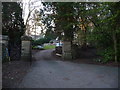 Old gateway pillars in Oswestry