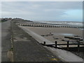 Approaching Rhyl from the east along the promenade