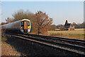 Train approaching Headcorn